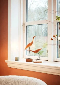 Warm Nordic Beak Bird, Low Heron, oak