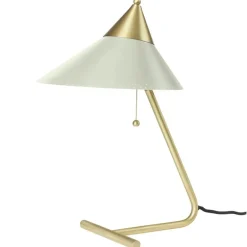 Warm Nordic Brass Top table lamp, warm white