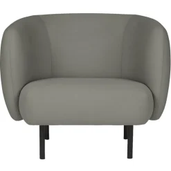 Warm Nordic Cape lounge chair, warm grey