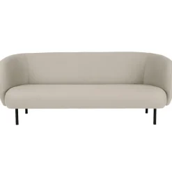 Warm Nordic Cape sofa, 3-seater, pearl grey