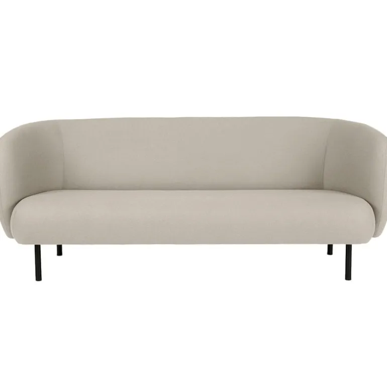 Warm Nordic Cape sofa, 3-seater, pearl grey