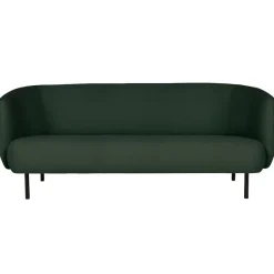Warm Nordic Cape sofa, 3-seater, forest green