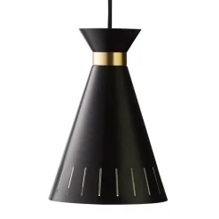 Warm Nordic Cone pendant, black