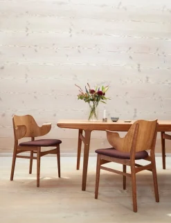 Warm Nordic Evermore dining table, 160 cm, incl. 2 extensions, teak oiled oak