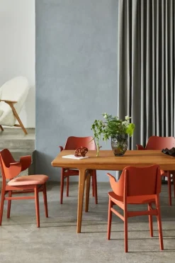 Warm Nordic Evermore dining table, 160 cm, incl. 2 extensions, teak oiled oak