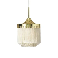 Warm Nordic Fringe pendant 20 cm, cream white