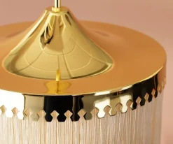 Warm Nordic Fringe pendant 20 cm, cream white