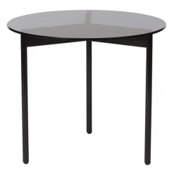 Warm Nordic From Above side table, 52 cm, grey - black