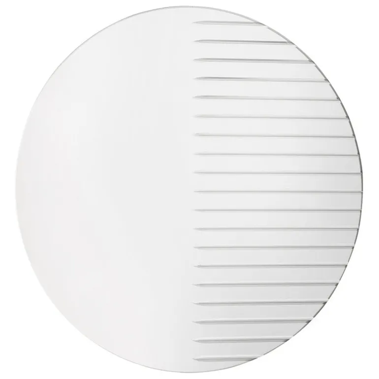 Warm Nordic Masquerade mirror, round