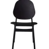Warm Nordic Noble chair, black lacquered beech