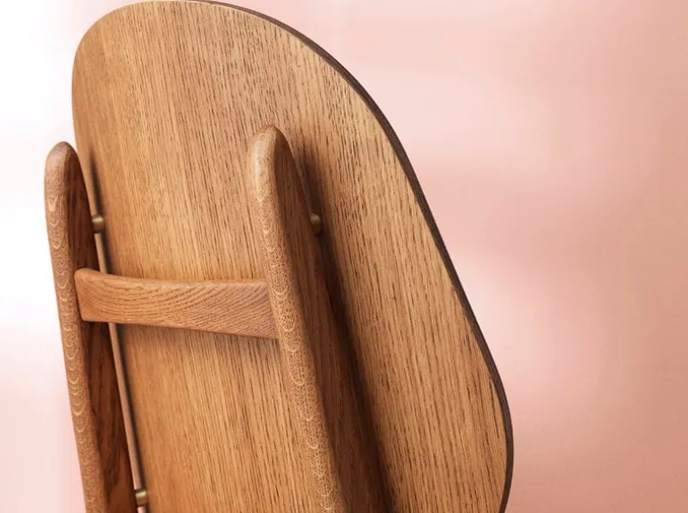 Warm Nordic Noble chair, teak oiled oak