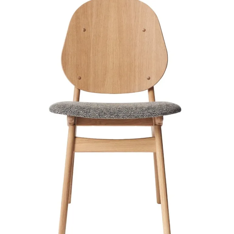 Warm Nordic Noble chair, white oiled oak - Savanna 152