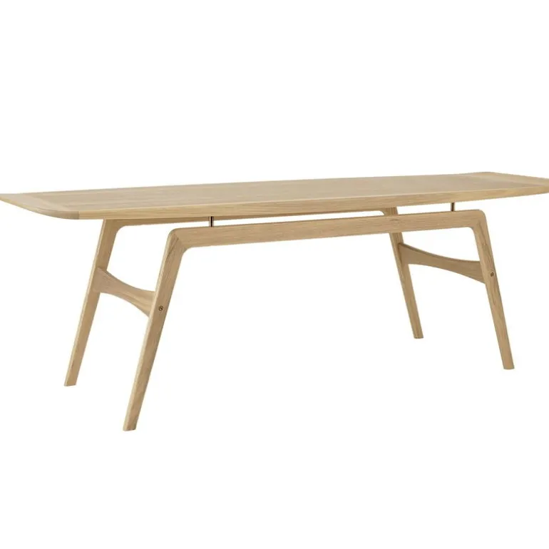 Warm Nordic Surfboard coffee table, oak