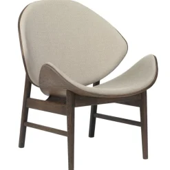 Warm Nordic The Orange lounge chair, smoked oak - grey