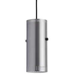 Warm Nordic Trombone Cylinder pendant, aluminium