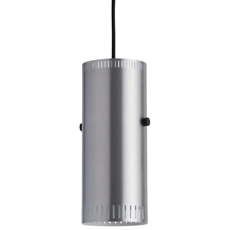 Warm Nordic Trombone Cylinder pendant, aluminium