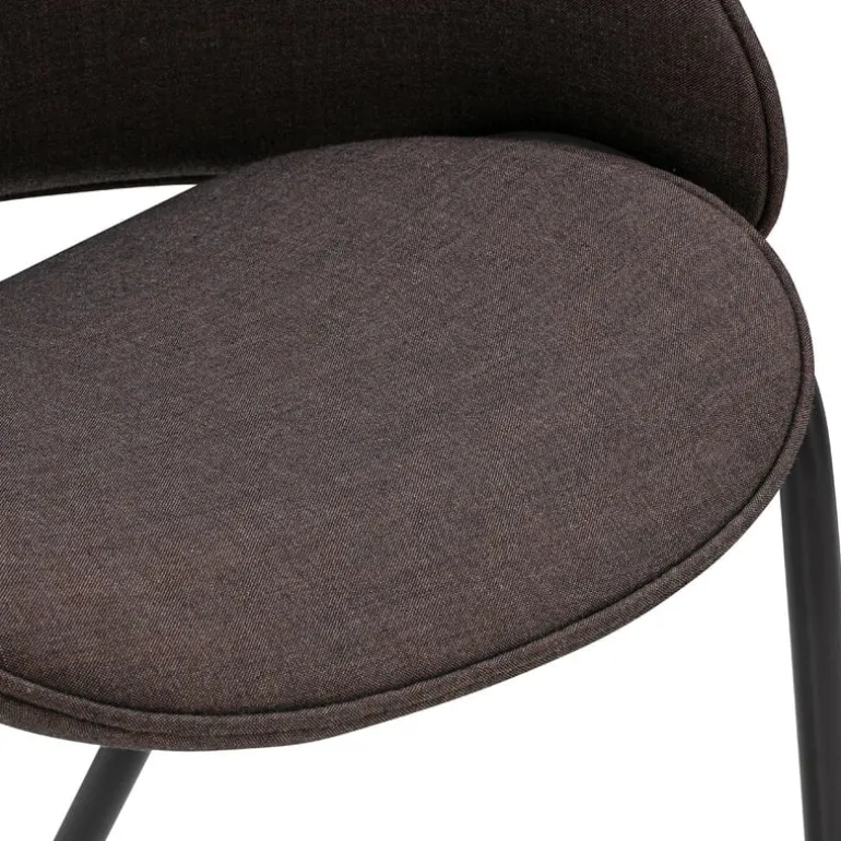 Wendelbo Folium dining chair, brown - Remix 3 356 dark brown