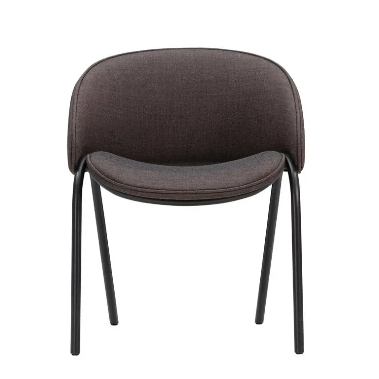 Wendelbo Folium dining chair, brown - Remix 3 356 dark brown