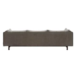 Wendelbo Kite 3-seater sofa, black stained oak - Roco 08