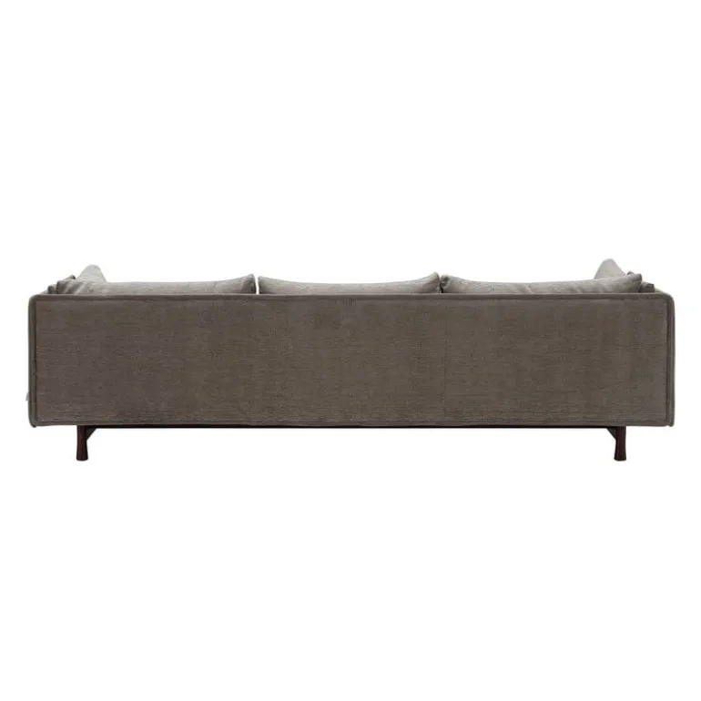 Wendelbo Kite 3-seater sofa, black stained oak - Roco 08