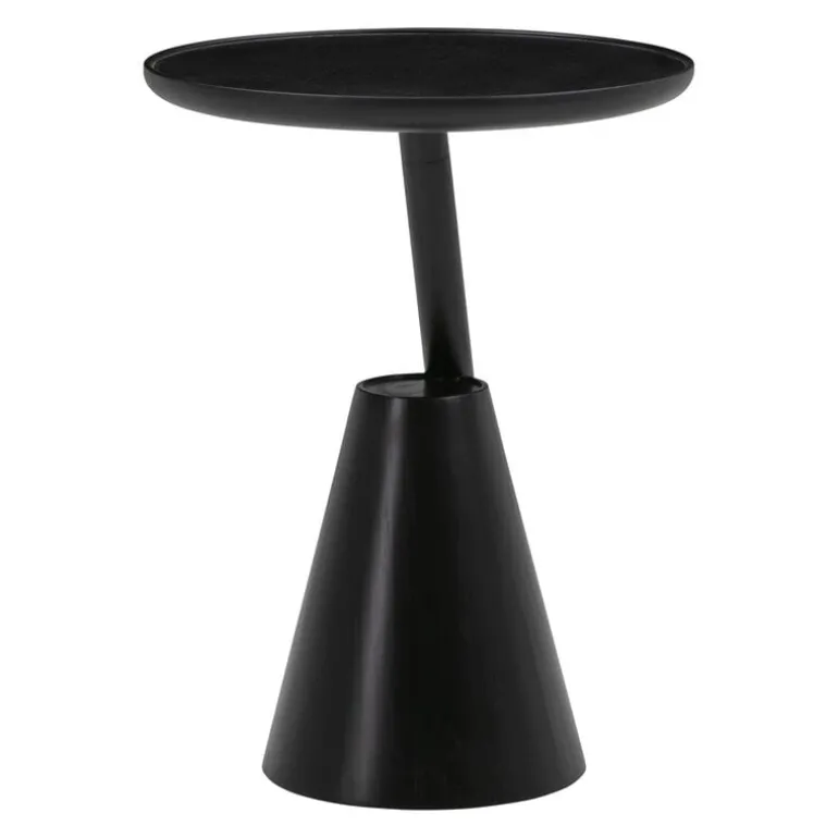 Wendelbo Mate side table, black stained oak