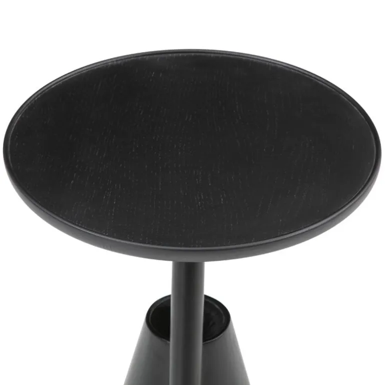 Wendelbo Mate side table, black stained oak