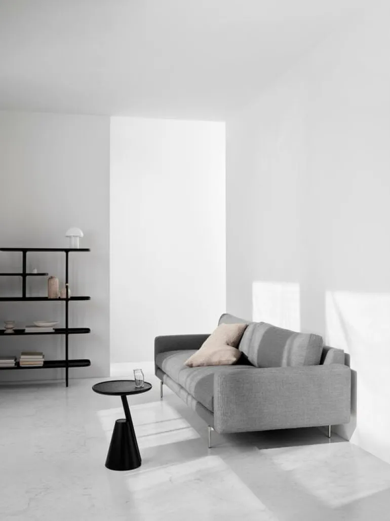 Wendelbo Mate side table, black stained oak