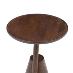 Wendelbo Mate side table, dark brown stained oak