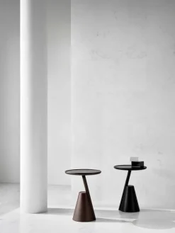 Wendelbo Mate side table, dark brown stained oak