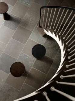 Wendelbo Mate side table, dark brown stained oak