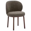 Wendelbo Ovata dining chair, brown oak - Bosa 08