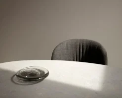 Wendelbo Ovata dining table, brown oak - Jura grey limestone