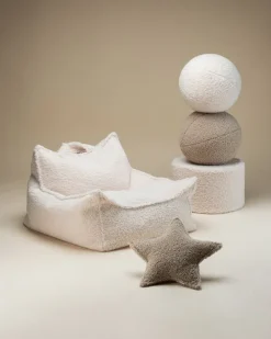 Wigiwama Beanbag chair, cream white
