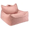 Wigiwama Beanbag chair, guava pink