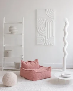 Wigiwama Beanbag chair, guava pink