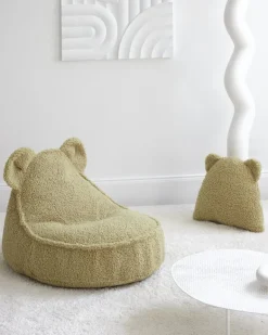 Wigiwama Bear beanbag chair, matcha