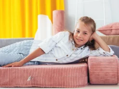 Wigiwama Flip chair, pink mousse