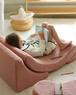 Wigiwama Moon chair, guava pink