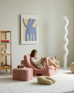 Wigiwama Moon chair, guava pink