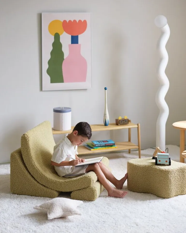 Wigiwama Moon chair, matcha