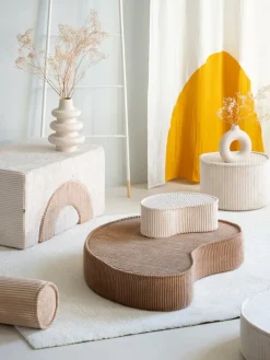 Wigiwama Rainbow playset, marshmallow