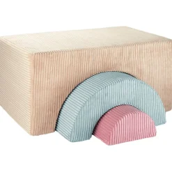 Wigiwama Rainbow playset, brown sugar