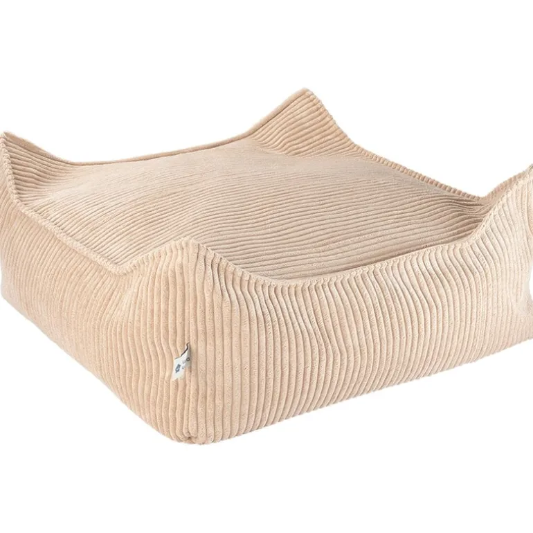 Wigiwama Square ottoman, brown sugar