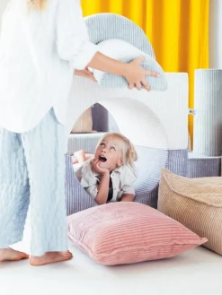 Wigiwama Square ottoman, brown sugar