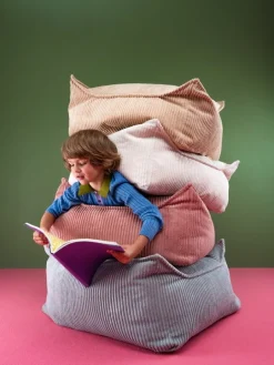 Wigiwama Square ottoman, peppermint green