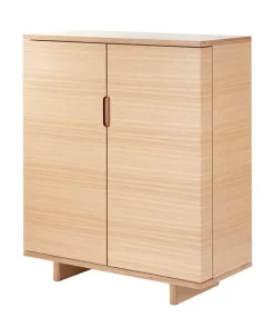 Wooden Credenza Tre cabinet