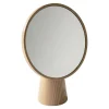 Wooden Kuvastin mirror, ash