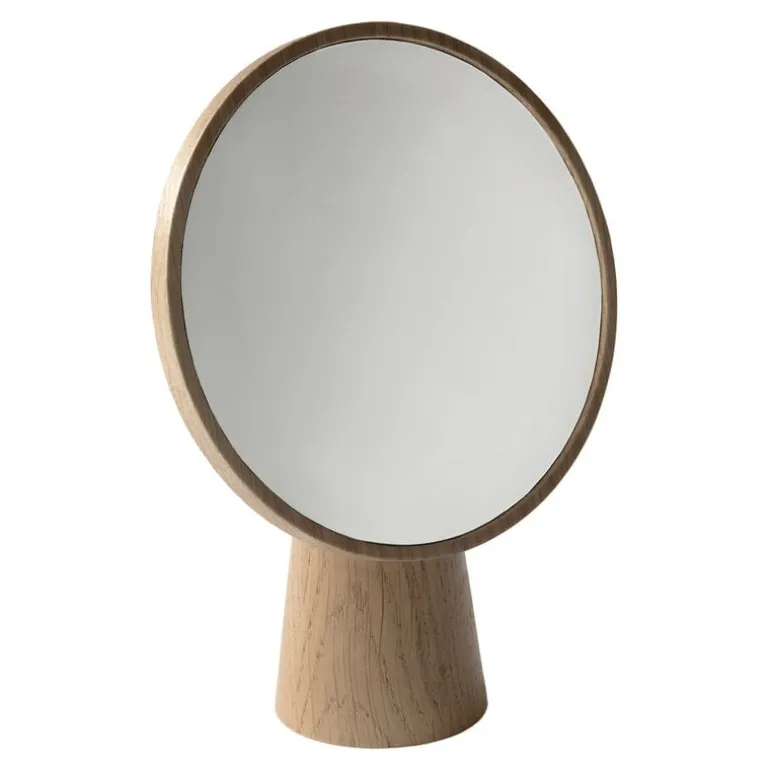Wooden Kuvastin mirror, oak