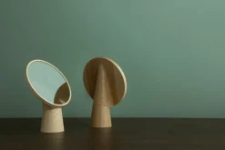 Wooden Kuvastin mirror, oak