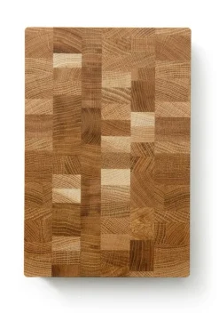 Wooden Offcuts cutting board, 30 x 21 cm, oiled oak
